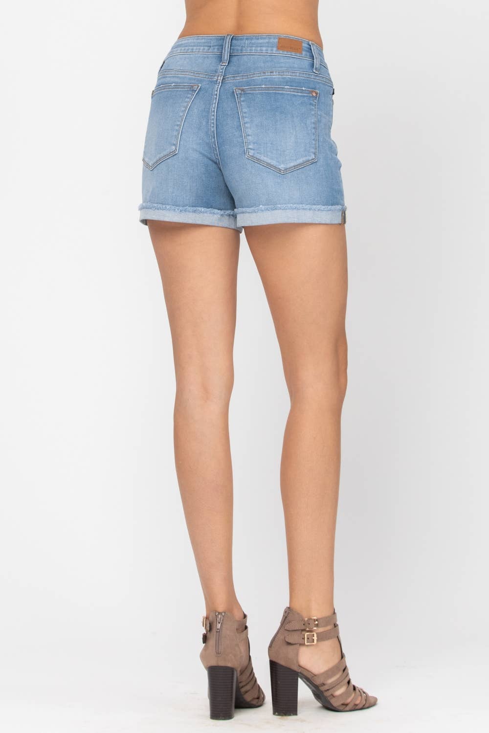 CUFFED HEM SHORTS (XL Only): LT / XL